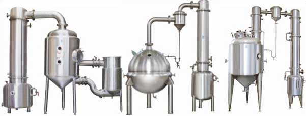Vacuum Concentrating Tank with Condenser & receiver